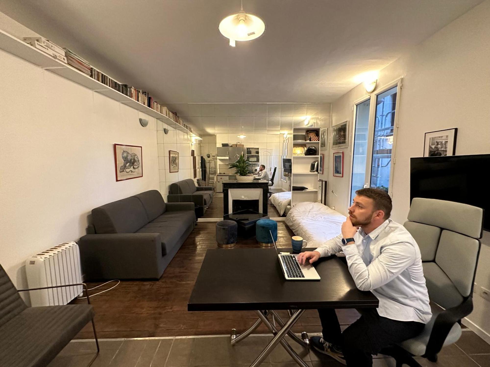 Apartamento Charming And Quiet Flat 30M2 París Exterior foto